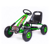 BABY MIX - Dětská šlapací motokára Go-kart Razor zelená