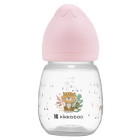 KikkaBoo Kojenecká láhev 180 ml 3m+ Savanna Pink