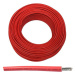 Solární kabel 10mm2, 1500V, červený, 100m