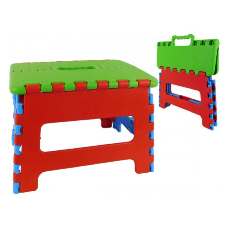 MAKRO - Židle dětská, zelená, červená