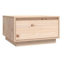 SHUMEE Konferenční stolek 55 × 56 × 32 cm masivní borové dřevo, 813405