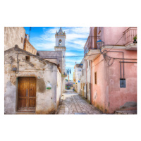 Fotografie Streets of Bernalda, a little village, AngelPietro, 40 × 26.7 cm