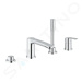 Grohe 23048003 - Baterie na okraj vany, 4-otvorová instalace, chrom