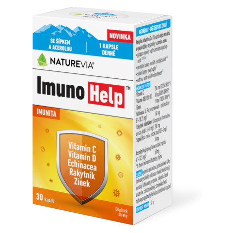 NatureVia ImunoHelp 30 kapslí