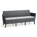 Keter Sofa SALEMO 3 seater - grafit