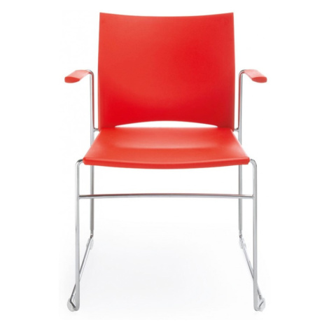 ProfiM - Židle ARIZ 550V 2P s ližinovou podnoží a područkami