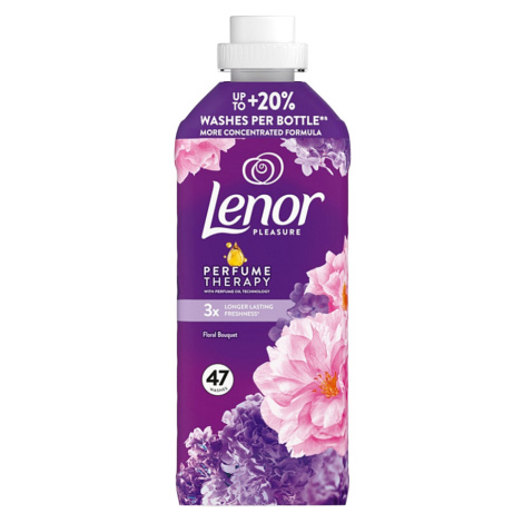 LENOR Amethyst & Floral Bouquet Aviváž 47 praní 987 ml
