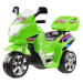 mamido  Dětská elektrická motorka R58 zelená