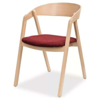 MIKO Jídelní židle Guru buk čalouněný sedák