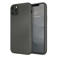 Kryt UNIQ Lino Hue iPhone 11 Pro Max moss grey (UNIQ-IP6.5HYB(2019)-LINOHGRY)