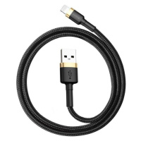 Kabel USB Lightning Baseus Cafule 2A 3m (zlatý/černý)