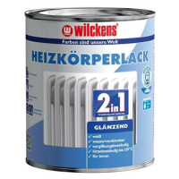 Wilckens Samozákladující bílá barva na topení 2v1 Heizkoerperlack 375 ml lesklá