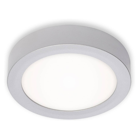 BRI 7122-414 LED stropní svítidlo, pr. 17 cm, 11 W, matný chrom, 4000 K - BRILONER