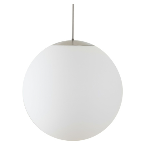 OSMONT ADR62143 ADRIA P5 HP závěsné skleněné svítidlo nerez broušená / bílá IP40 3000 K 65W LED