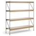 Audo Copenhagen designové knihovny Zet Storage System (výška 158 cm)