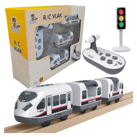 BABU vláčky - R/C Vlak (se zvukovými a světelnými efekty) - 16SY-39668