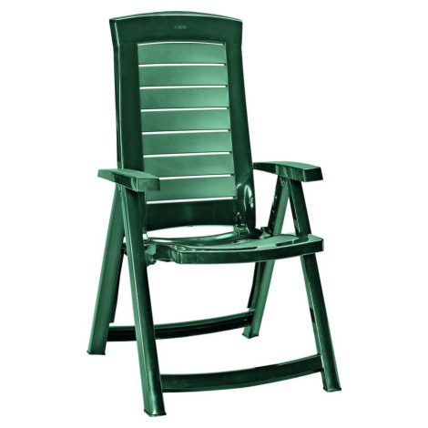 Zelená plastová zahradní židle Aruba – Keter