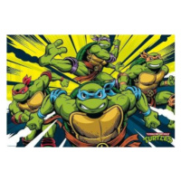 Plakát 61x91,5cm - Teenage Mutant Ninja Turtles - Turtles in Action
