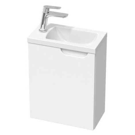 Koupelnová skříňka pod umyvadlo Ravak Classic II 40x50x22 cm bílá lesk X000001484