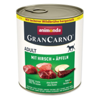 Animonda GRANCARNO Adult - s jelením masem a jablky 800 g