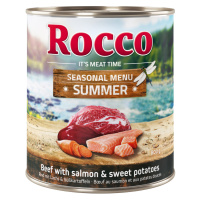 Rocco Letní menu: hovězí s lososem a batátami - 24 x 800 g
