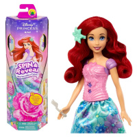 Mattel disney princess spin & reveal™ zahradní párty ariel