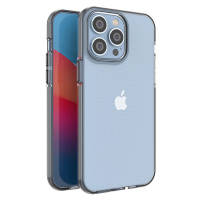 Spring Case Silikonové pouzdro s rámečkem pro iPhone 14 Pro Max černé