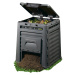 Zahradní kompostér ECO 320L - plast, černá