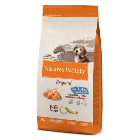 Nature's Variety Original No Grain Junior losos - 12 kg Nature’s Variety