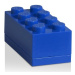 Lego® mini box 45x91x42 tmavě modrý