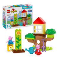 LEGO® DUPLO® 10431 Prasátko Peppa – zahrada a dům na stromě