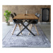 Norddan Designový koberec Maile 300x200 cm černo-bílý