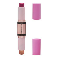 REVOLUTION Blush & Highlight Stick Champagne Shine 8,6 g