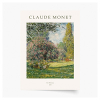 Plakát, Monet - Parc Monceau, 30x40