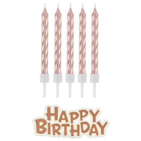 Godan Narozeninové svíčky - Happy Birthday 8 ks
