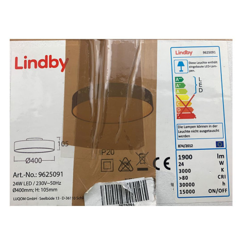 Lindby Lindby - LED Stropní svítidlo SAIRA LED/24W/230V