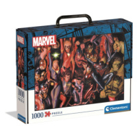 Clementoni 39675 - Puzzle 1000 v kufříku Marvel