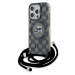 Zadní kryt Karl Lagerfeld IML Monogram Crossbody K&CH Heads MagSafe pro Apple iPhone 15 Pro Max,