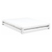 Benlemi Dvoulůžková postel JAPA Zvolte barvu: Tmavě šedá, Zvolte rozměr: 180 x 200 cm