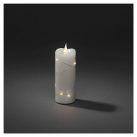 Konstsmide Christmas LED vosková svíčka bílá Barva světla teplá bílá 12,7 cm
