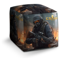 Sablio Taburet Cube CS:GO Voják 2: 40x40x40 cm