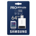 Samsung SDXC 64GB PRO ULTIMATE + USB adaptér MB-SY64SB/WW Bílá