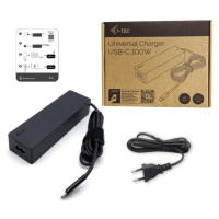 i-tec Universal Charger USB-C PD 3.0 100W univerzální nabíječka Černá