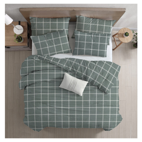 Povlečení z Renforcé bavlny FIOREA zelené Rozměr povlečení: 70 x 90 cm | 140 x 220 cm
