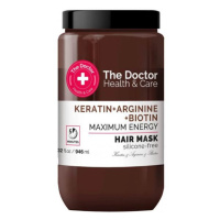 The Doctor Keratin + Arginine + Biotin Maximum Energy Mask - výživná maska na vlasy bez silikonů