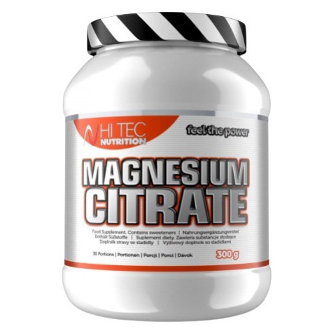 Hitec Nutrition Magnesium Citrate Pomeranč 300 g