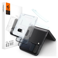 Ochranné sklo SPIGEN GLASS FC ”EZ FIT” + HINGE FILM 2-PACK GALAXY Z FLIP 4 BLACK (AGL05321)