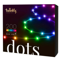 Chytrý světelný LED bodový pásek Twinkly DOTS / 200 LED / 10 m / venkovní i vnitřní / Wi-Fi / ví