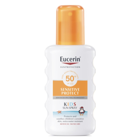 Eucerin SUN Sensitive Protect Kids SPF50+ dětský sprej na opalování 200 ml