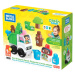 Mattel Mega bloks zelené město oddíl třídění a recyklace HDL06